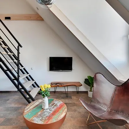 Apartmán Cozy Loft With Old Town View - Free Parking Gdaňsk